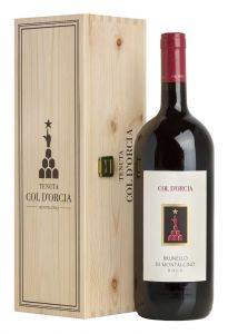 Brunello Di Montalcino Docg 2020 Magnum in cassetta legno Col D'Orcia Cl. 150