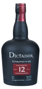 Rum colombiano Dictador 12 Anni con astuccio cl 70